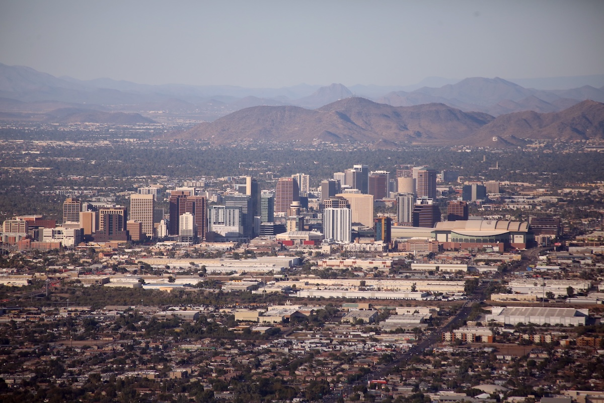 city of Phoenix skyline - Phoenix Autism Center location