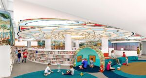 Glendale public library reading nook - perfect autism-friendly spot in Glendale