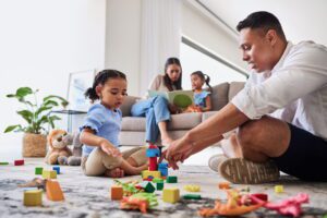 family training skills learned at an autism treatment center at home